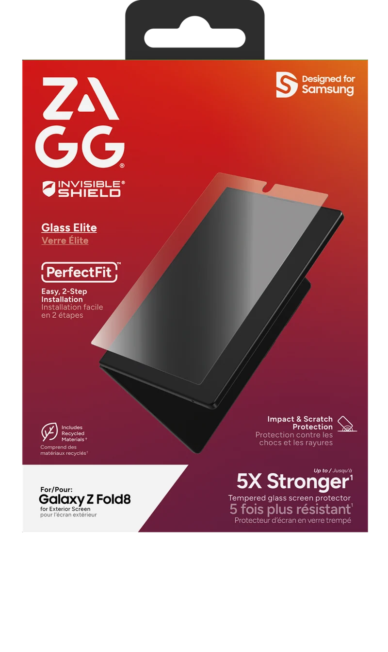 ZAGG Galaxy Z Fold8 Glass Elite Protector