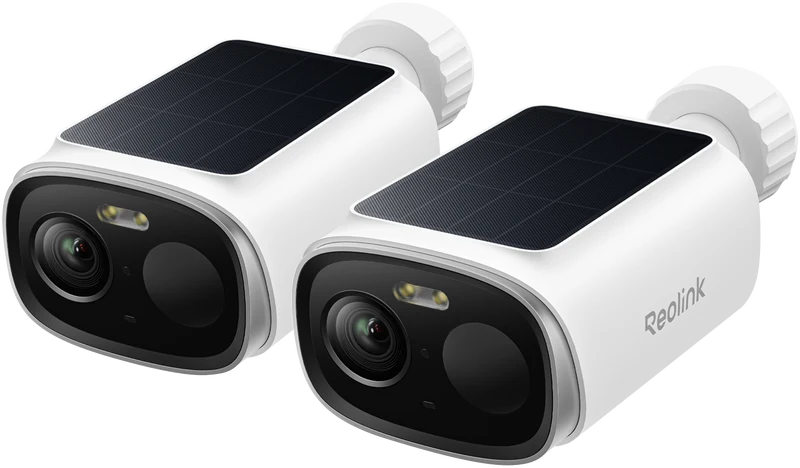 Reolink Argus Solar 5MP Wireless Solar Security Camera (2 Pack)