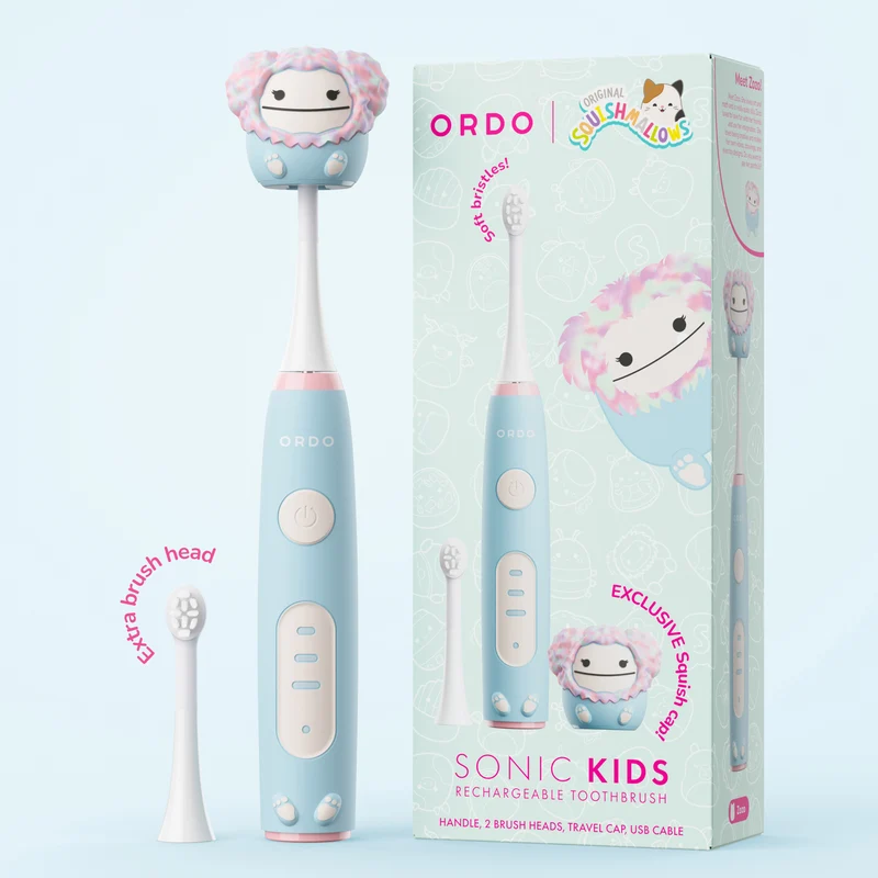 Ordo Sonic Kids Squishmallows Rechargeable Toothbrush Zozo