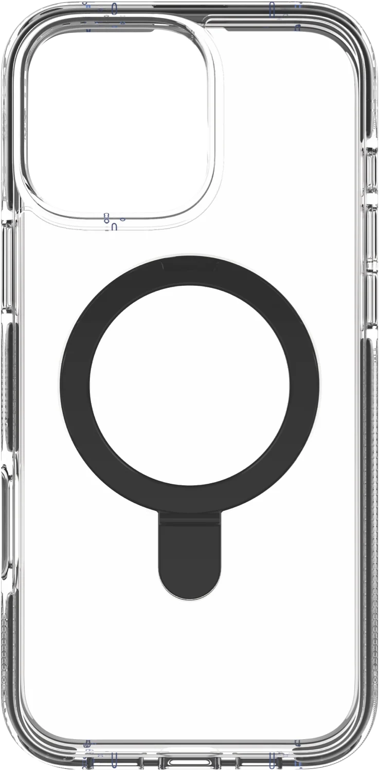 ZAGG Santa Cruz Ring Stand case iPhone 16 Pro - Black
