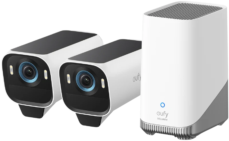 eufy S3 Pro No HD Security Camera Kit (2 Pack)