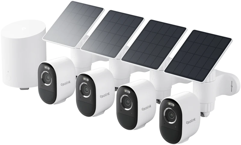Reolink Home Hub Mini with Argus 3 Pro Battery/Solar Camera Bundle
