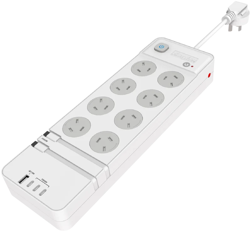 Energizer 8-Socket Pro Surge Protection Powerboard with USB
