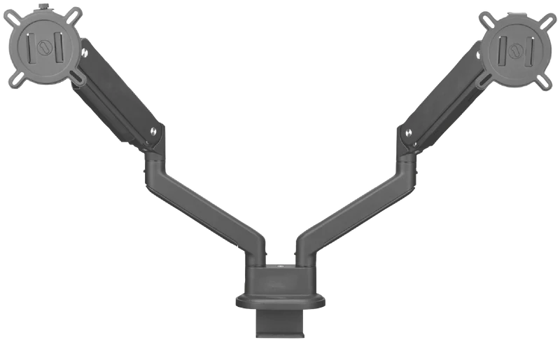 One For All Dual Arm Solid Series Monitor Arm - Black