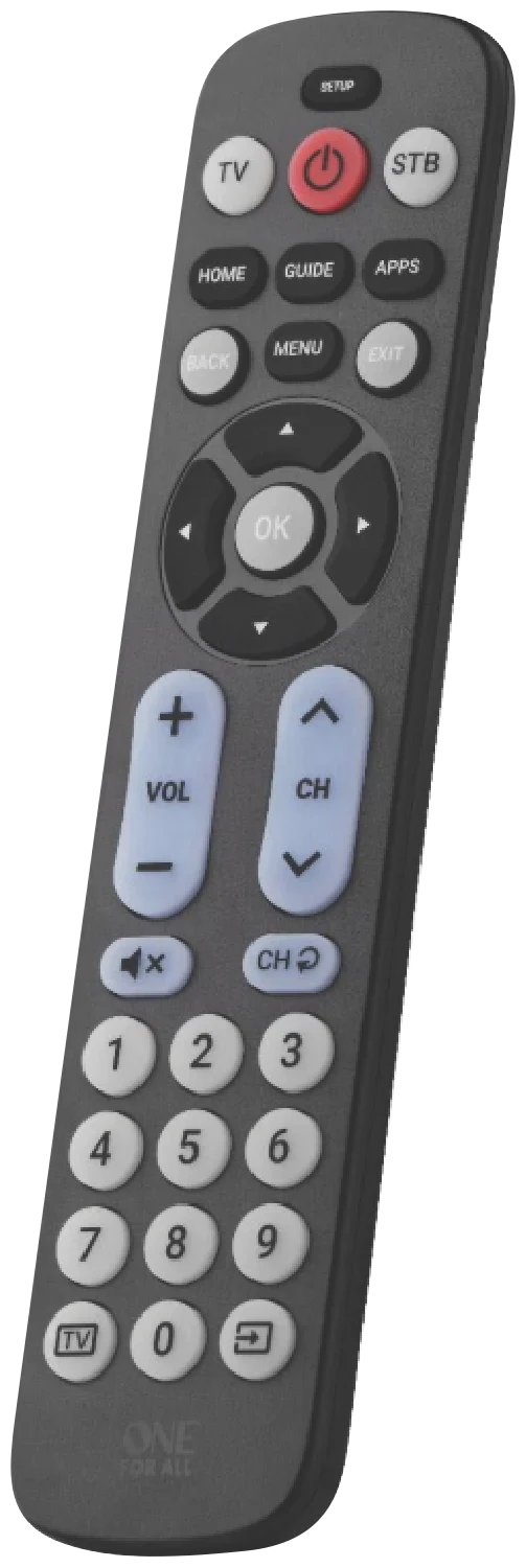 One For All Big Button Universal TV Remote Control