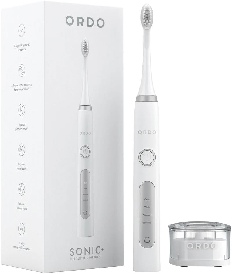 Ordo Sonic Plus Electric Toothbrush White Silver