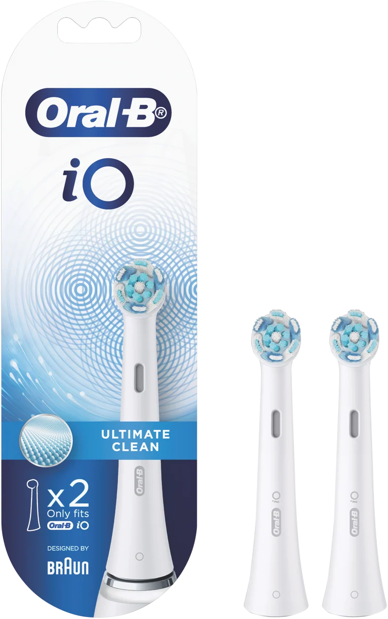 Oral B IO White Ultimate Clean Replacement Heads 2pk