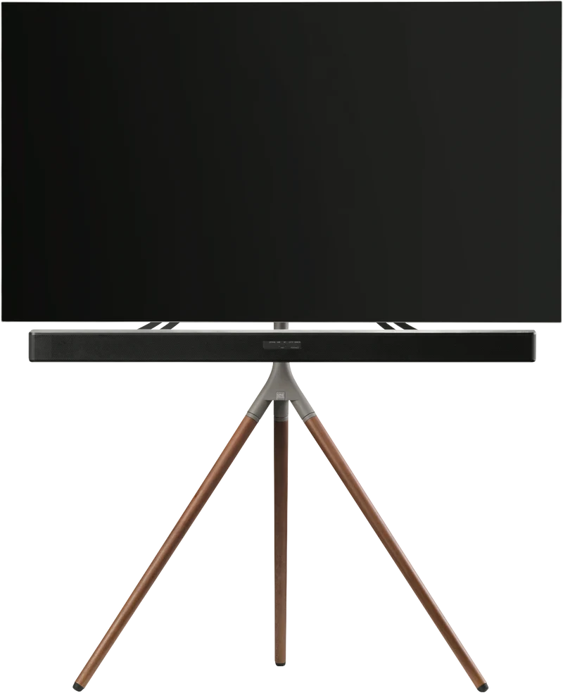 One For All Designer TV & Soundbar Stand - Walnut