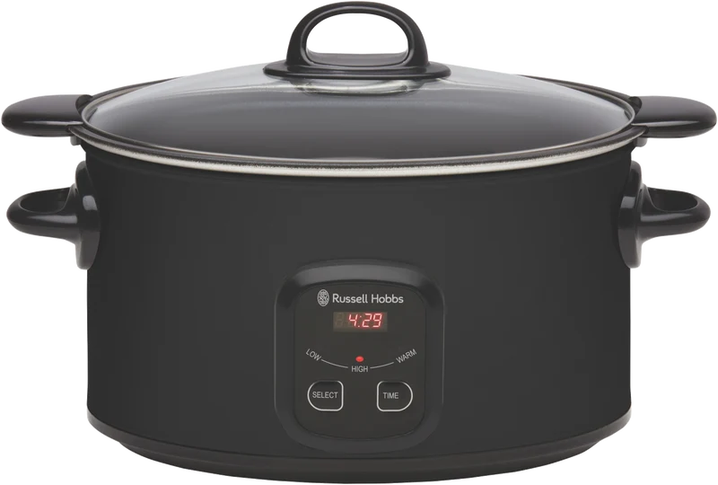Russell Hobbs 6 Litre Searing Slow Cooker Matte Black