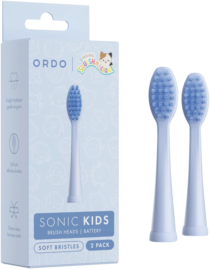 Ordo 2 Pack Squishmallow Samir Brush Heads
