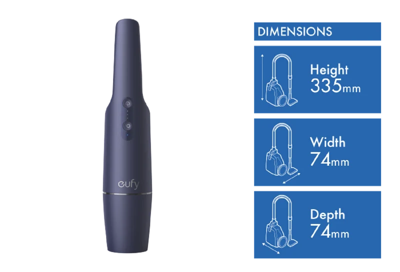 eufy Pure Air Handheld Vacuum Blue