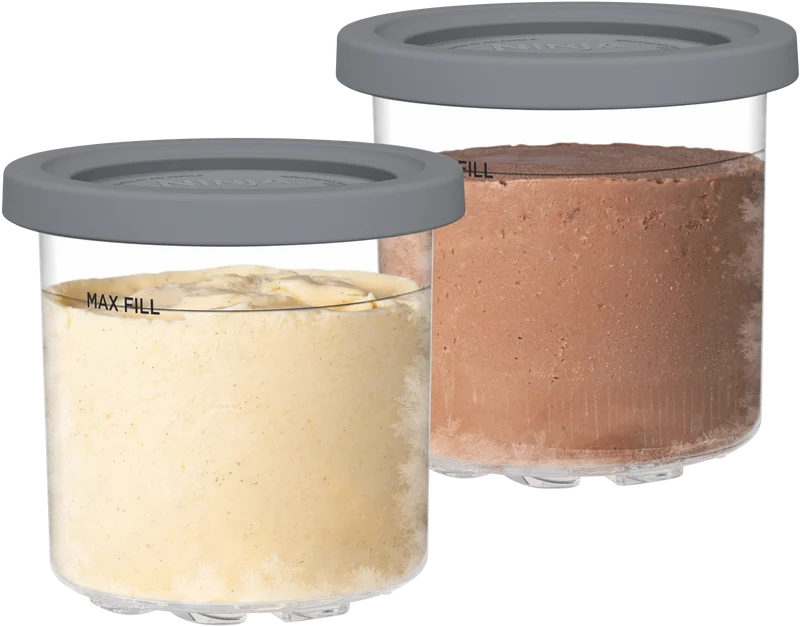 Ninja 2 x 470ml NC300 Creami Ice Cream Maker Tubs