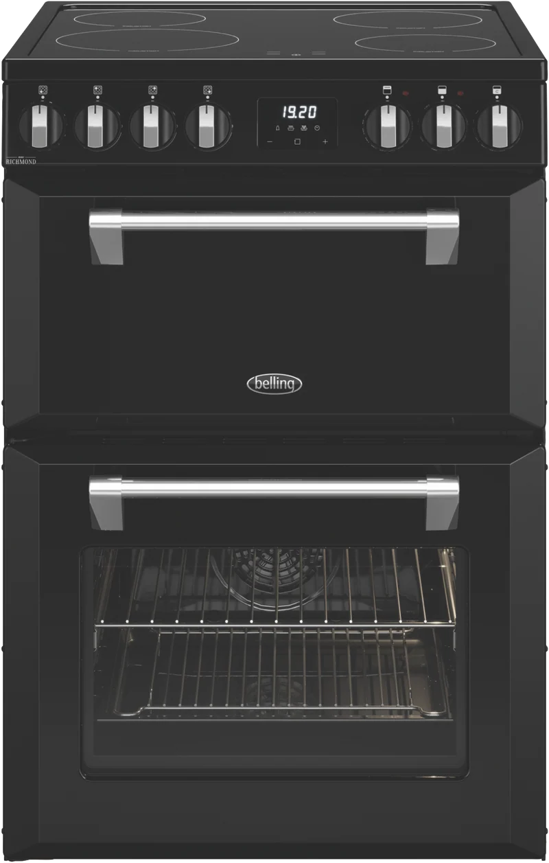 Belling Mini Richmond 60cm Induction Upright Cooker, Black